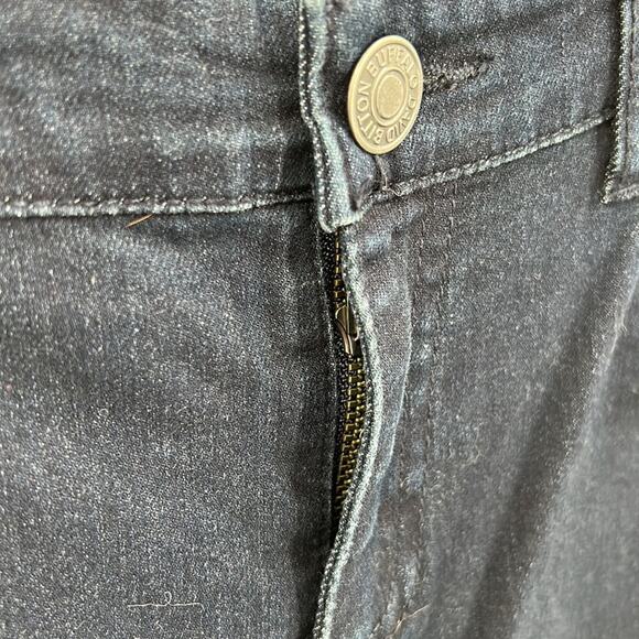 Buffalo David Bitton Francesca Mid-Rise Skinny Stretch Dark Wash Jeans Size 6 - Picture 8 of 16